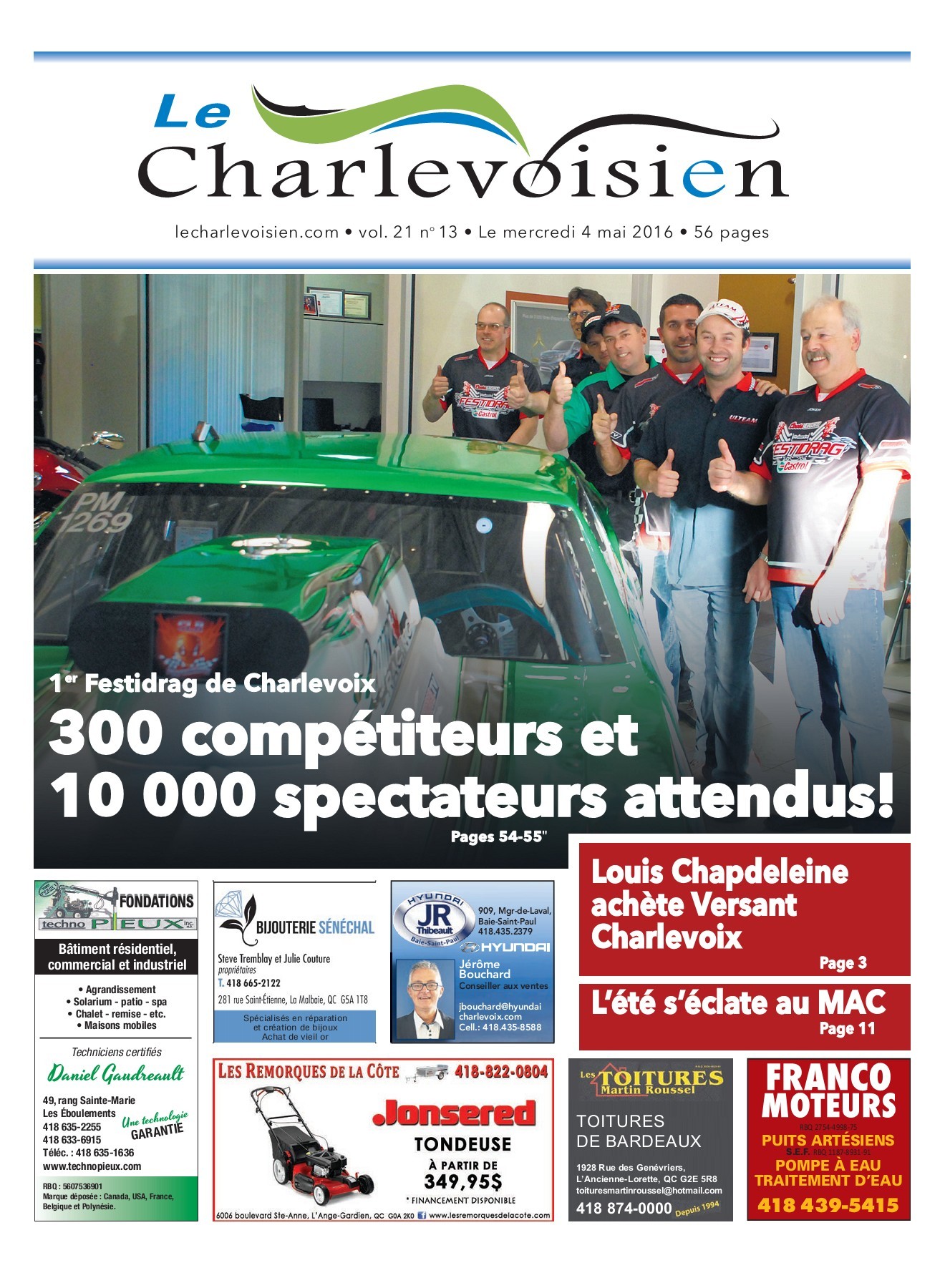 Massif Paysager Luxe Le Charlevoisien 4 Mai 2016 Pages 1 50 Text Version