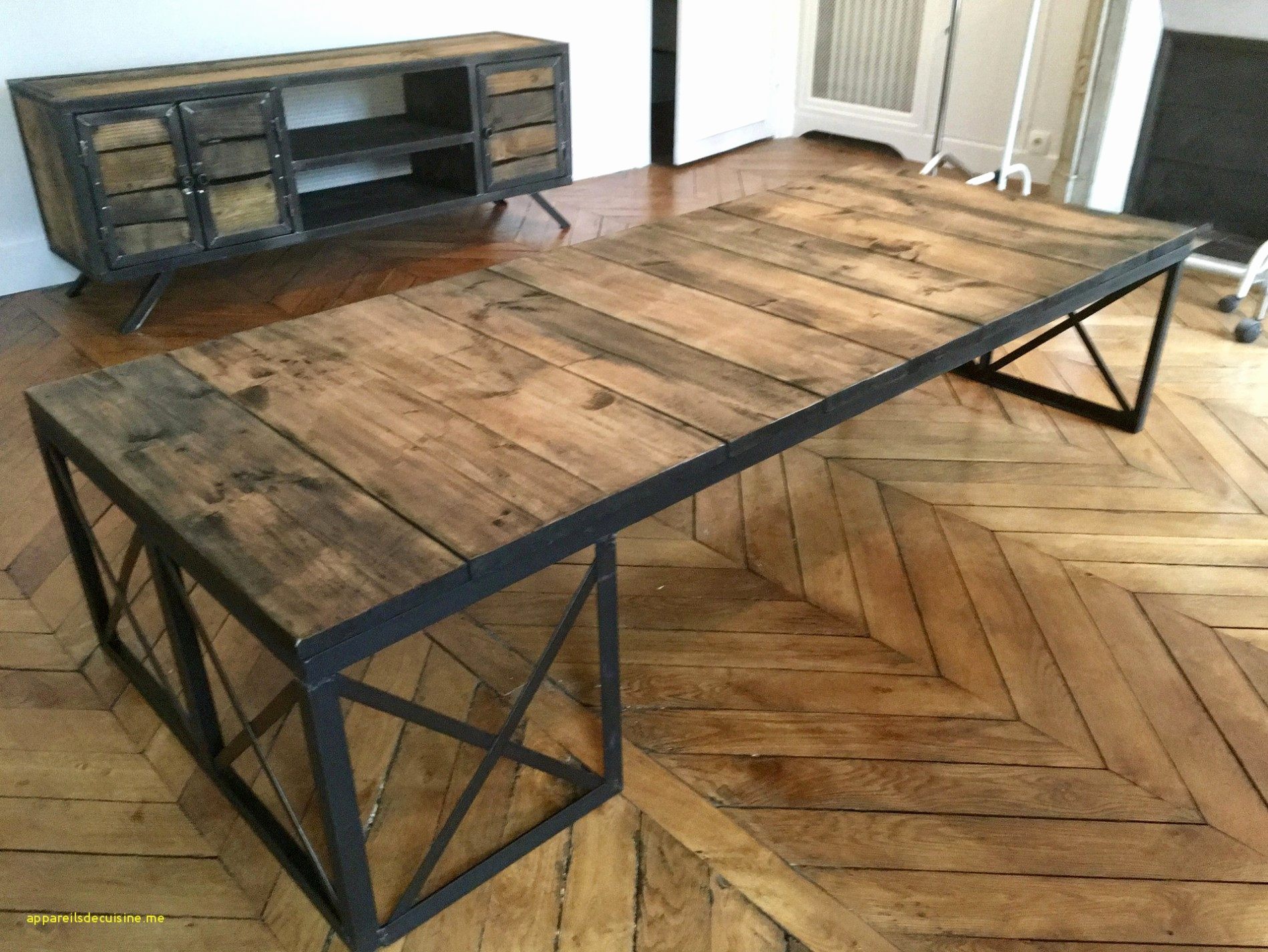 meuble avec palette bel table basse palette industrielle vintage elegant lesmeubles meubles de meuble avec palette