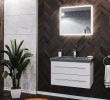 Meuble En Palette Plan Inspirant Damo En Blanc Brillant Avec Simple Vasque En Granit G654 75 Cm & Miroir   Led