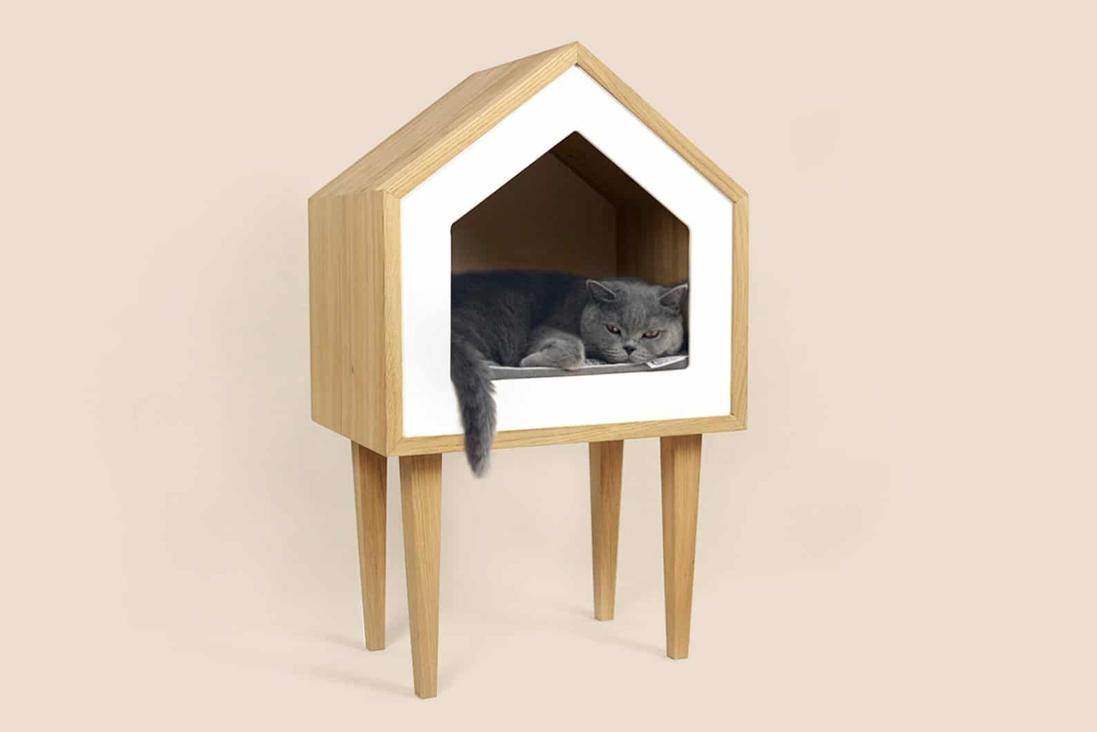 Meuble En Palette Plan Nouveau Maison De Niche Pour Chat