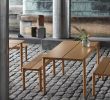 Meubles De Jardin Nouveau Linear Steel Outdoor Table 140x75cm
