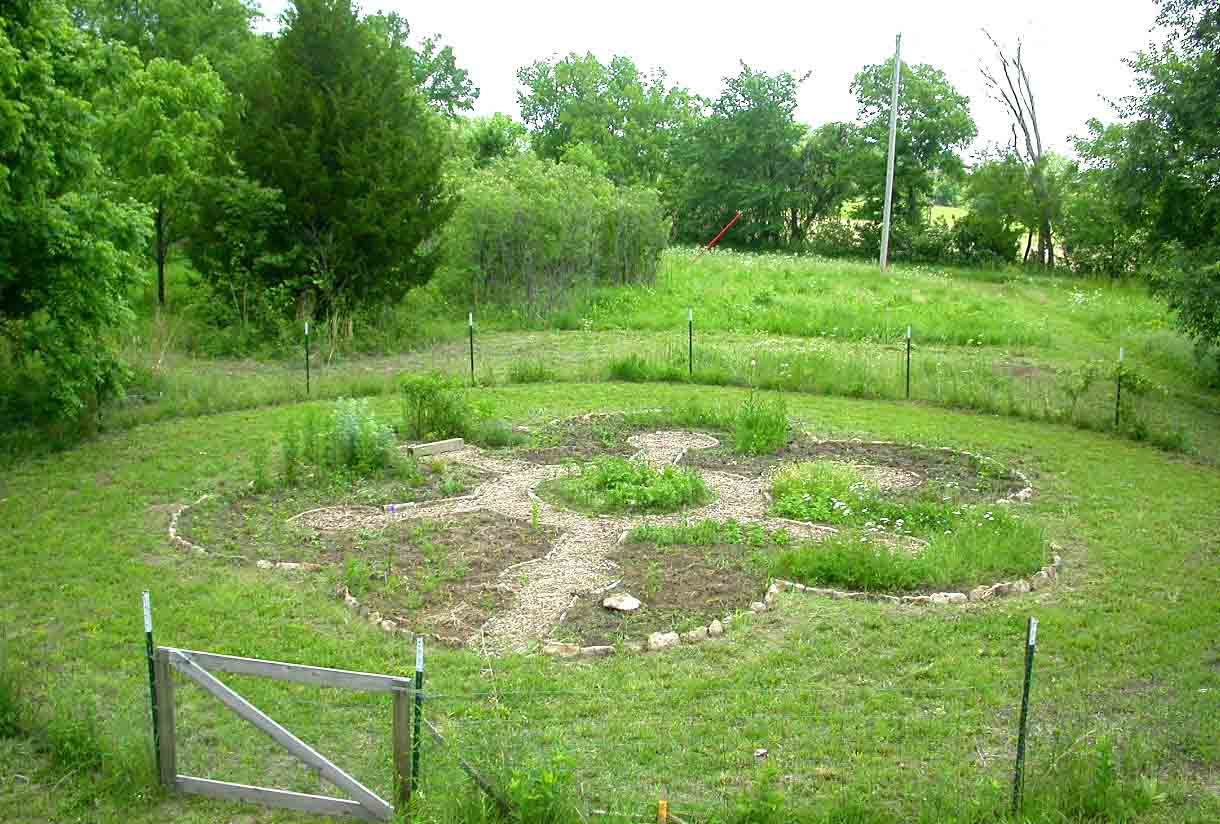 Mon Jardin En Permaculture Luxe Mandala Garden Avec Des Trous De Serrure Pour Faciliter L