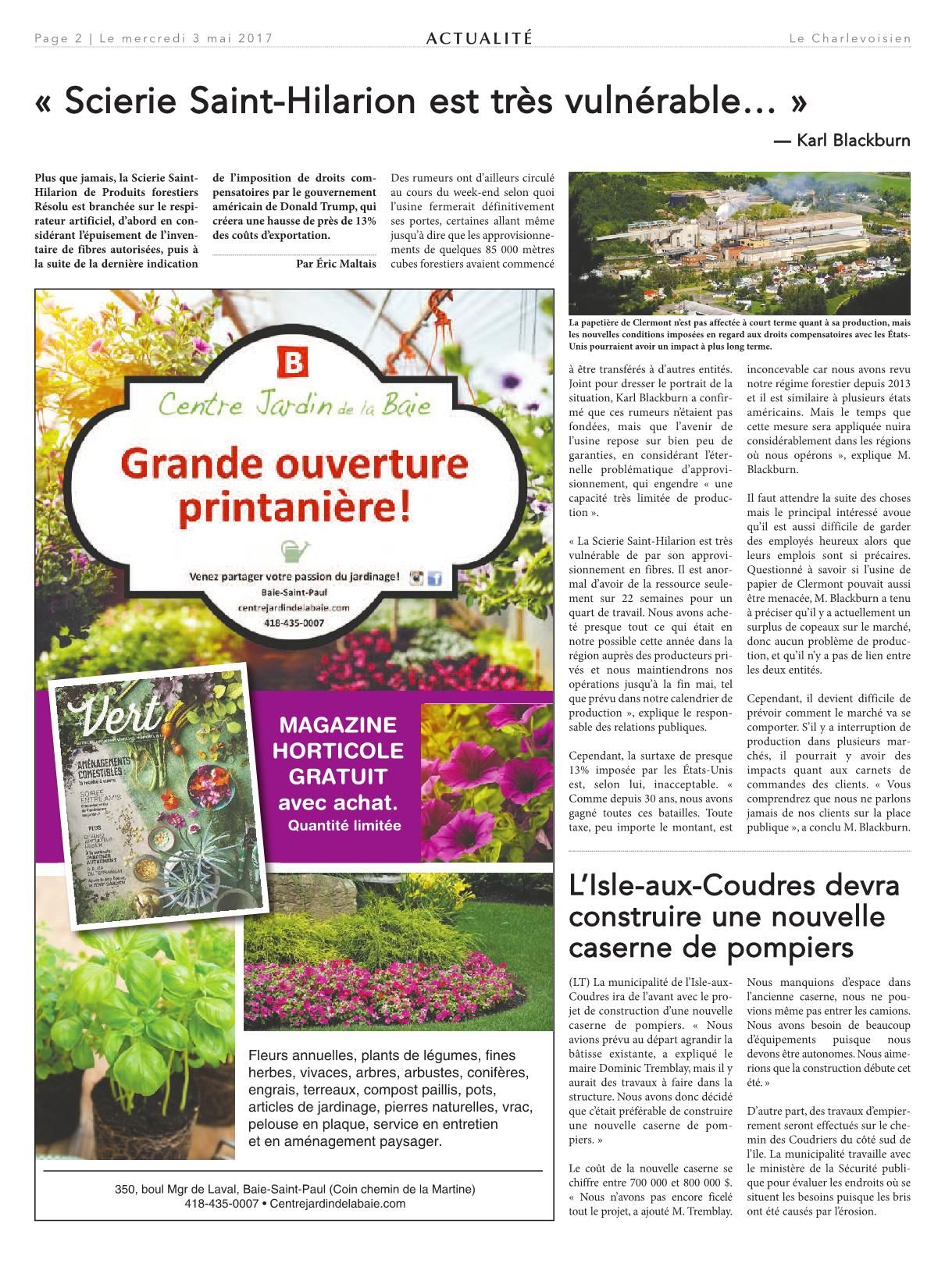 Mouvement Citoyen Alexandre Jardin Génial Le Charlevoisien 3 Mai 2017 Pages 1 40 Text Version