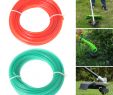 Nettoyage Jardin Best Of 1roll 2 0mmx15m 2 4mmx10m Herbe En Nylon Coupe Herbes Durable Pour tondeuse   Gazon Ronde Corde Débroussailleuse Fil Rouleau Cordon De Jardin