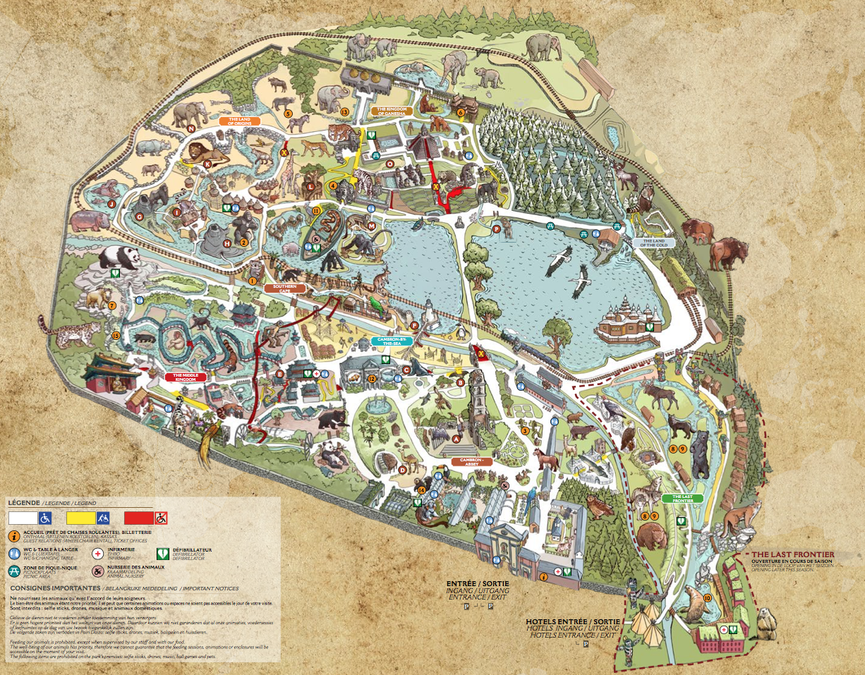 Ouverture Jardiland Inspirant Cliquez Ici Pour Agrandir L Image De La Carte De Pairi Daiza