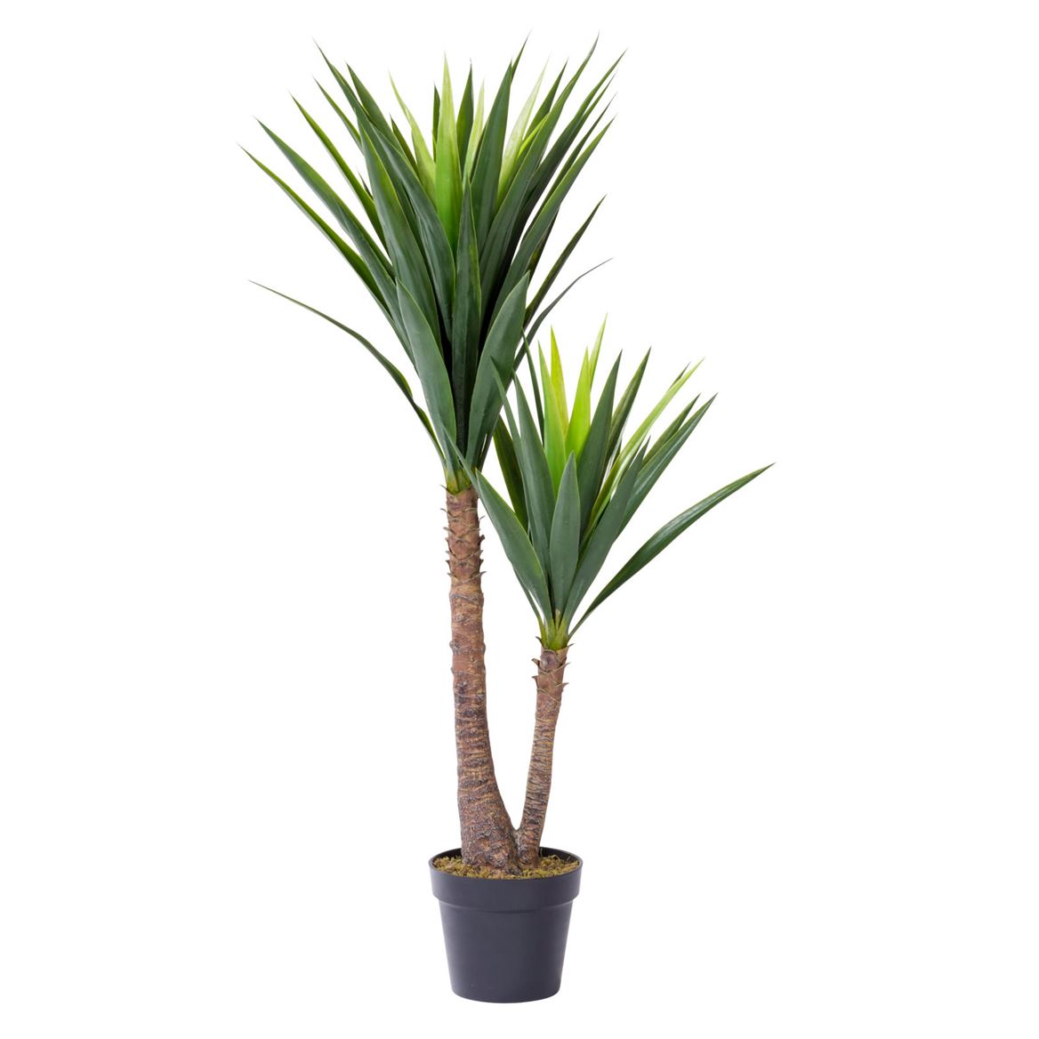 yucca plante artificielle vert h 120 cm
