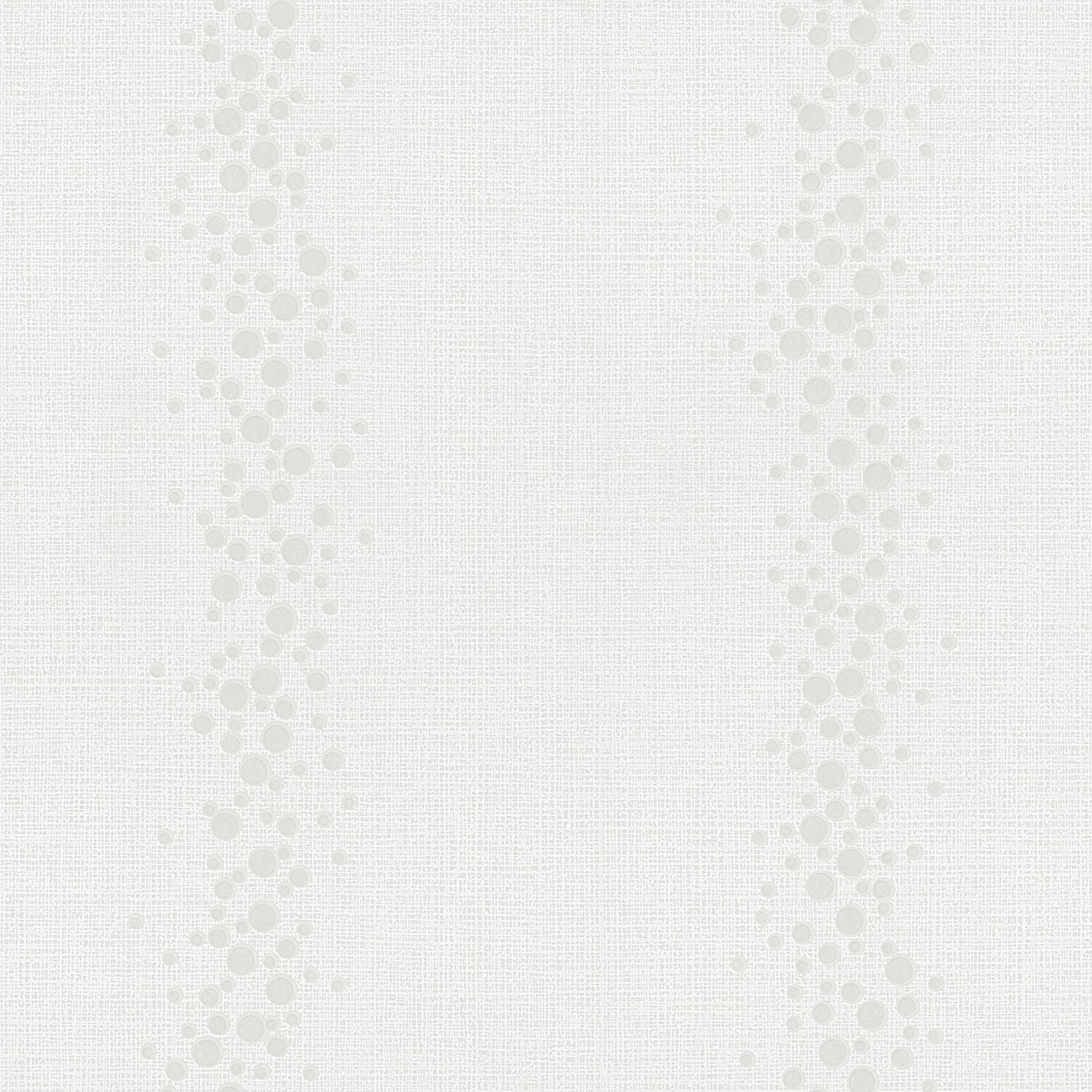 papier peint bulles blanc