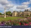 Paris Jardin Du Luxembourg Charmant the Front View Od Luxembourg Palace In Paris France Stock