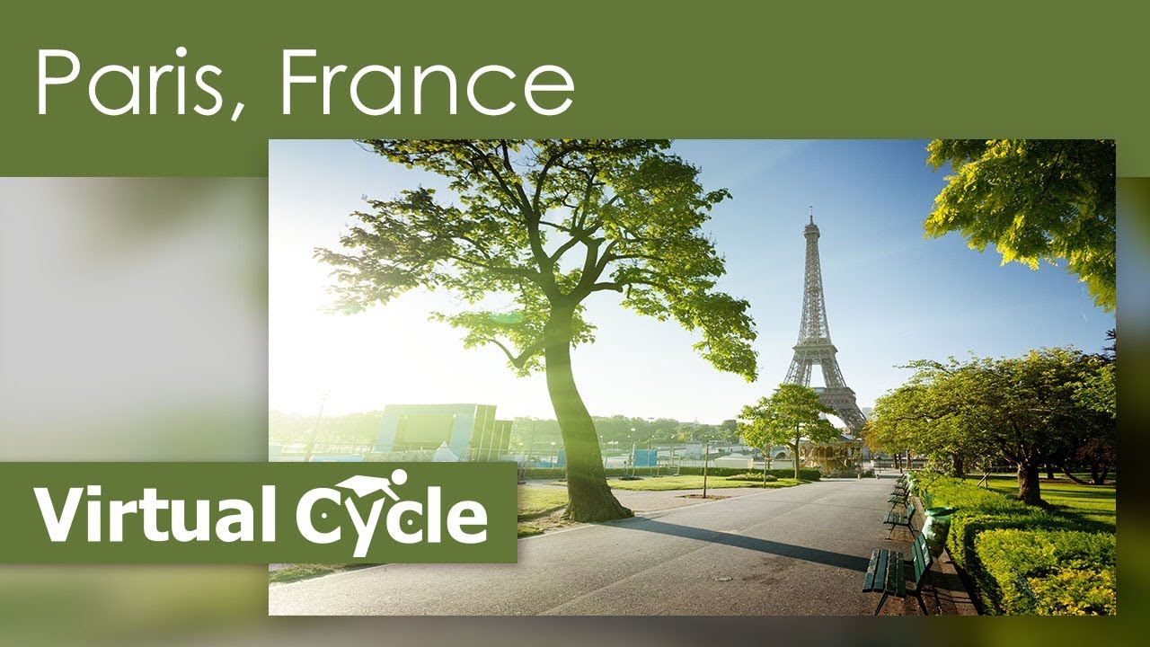 Paris Jardin Du Luxembourg Frais Virtual Cycle Ride Paris France See the Eiffeltower and Arc De Triomphe