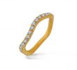 Pave Jardin Charmant Perfect Love Diamond Ring 10k Gold