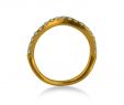 Pave Jardin Élégant Perfect Love Diamond Ring 10k Gold
