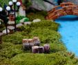 Paysage Jardin Élégant Lot De 100pcs Champignon Miniature En Mousse Décoration Pour