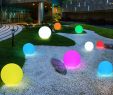 Pelouse Jardin Charmant Acheter Nouvelle étanche Led Illuminée Piscine Boule De Lumi¨re Flottant Avec Jardin Extérieur  Distance Du Paysage Pelouse Rvb Boule Lumineuse