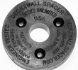 Pergola Aluminium En Kit Brico Depot Inspirant Deck2wall Spacer Black Polypropylene Spacer 2 1 2 In Diameter 5 8 In Thick 12 Per Bag