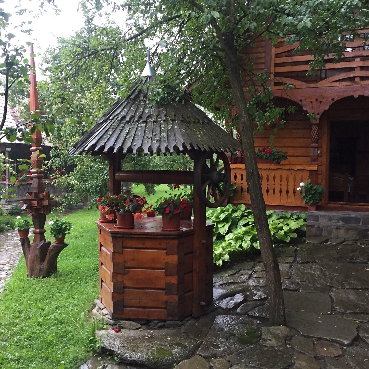 Pergola Bois Beau Pensiunea Ileana Cottage Reviews Ieud Romania Tripadvisor