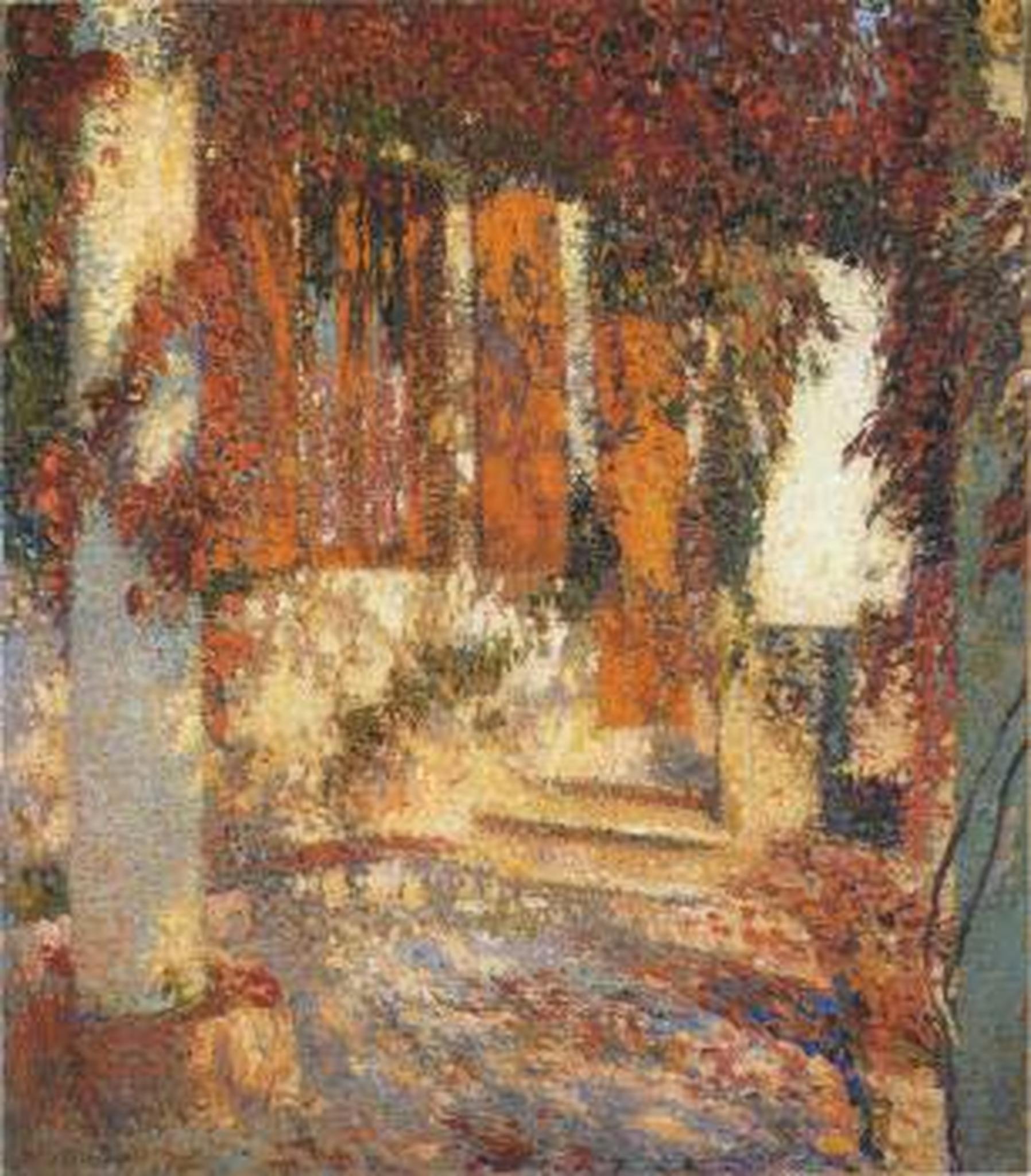 sous la pergola henri martin henri martin