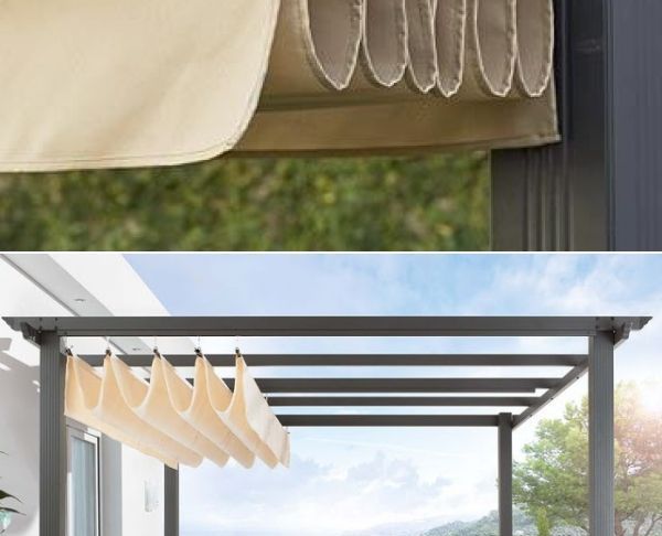 Pergola Brico Inspirant Diy Pergola Retractable Roof Shade Slide the Roof Closed to