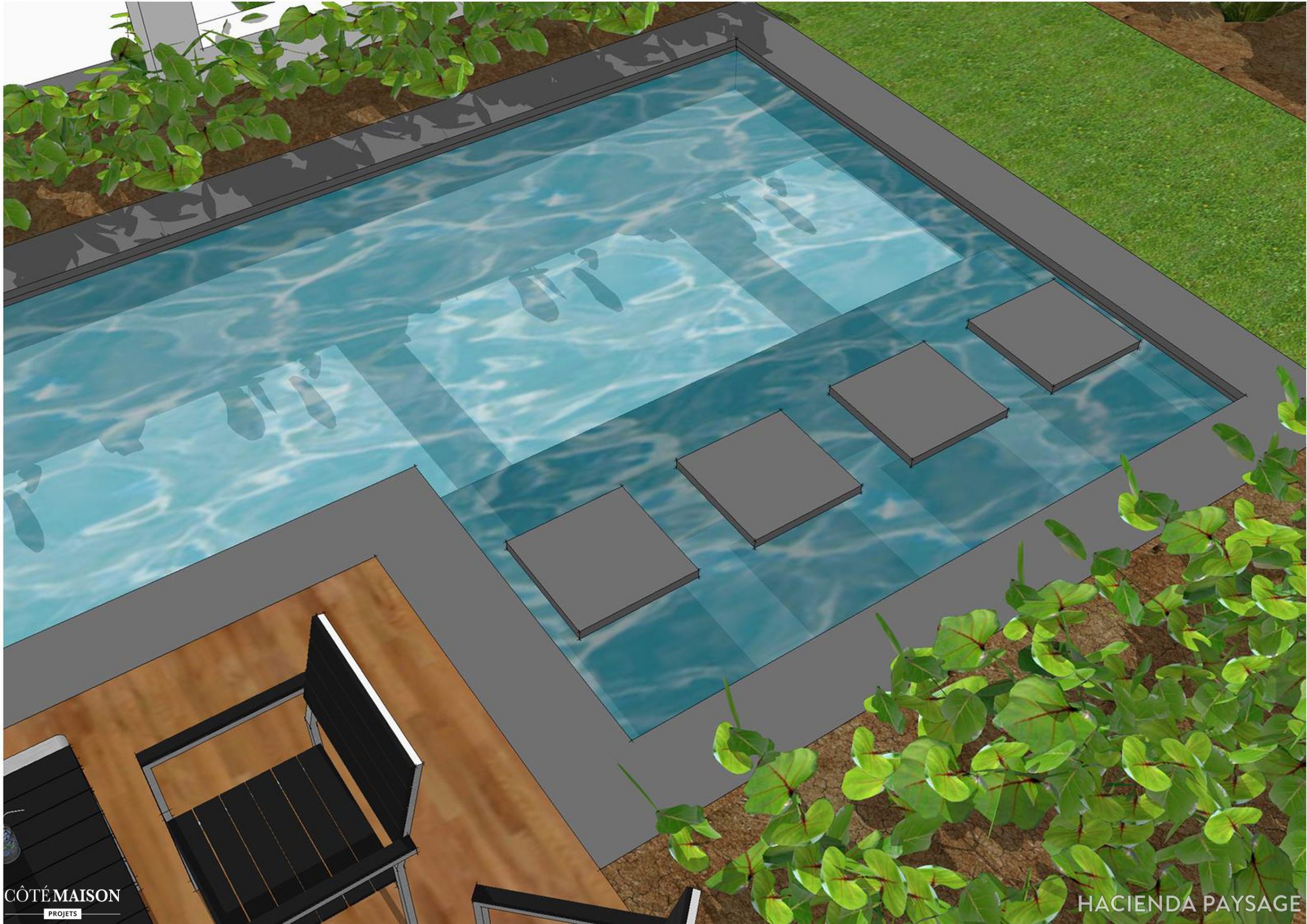 Petit Jardin Avec Piscine Unique Projet De Jardin Contemporain Avec Piscine Hacienda