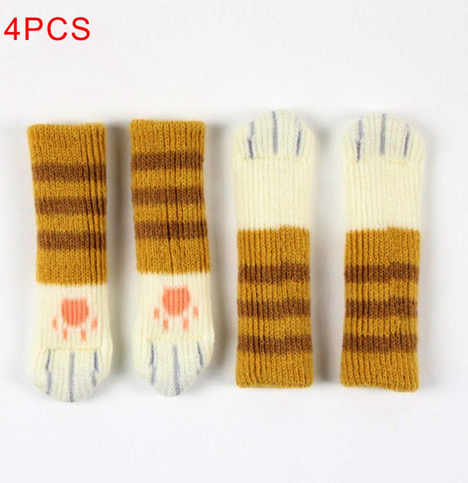 font b Chair b font Socks Thicken Knitting Cute Cat Paw font b Furniture b