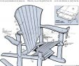Plan Fauteuil Adirondack Nouveau 1860 Adirondack Rocking Chair Plans Outdoor Furniture
