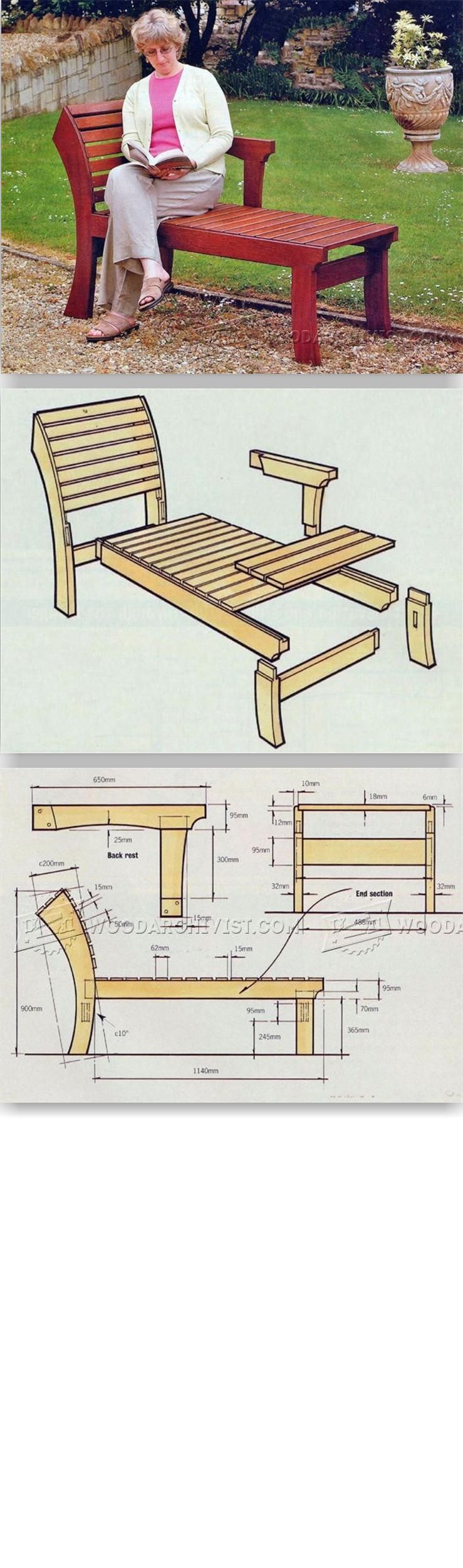 Plan Fauteuil Palette Pdf Inspirant 102 Best Bench Images In 2020