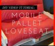 Plan Fauteuil Palette Pdf Luxe Mobile Pallet Loveseat • 1001 Pallets