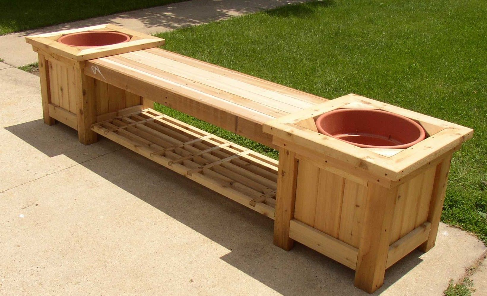 Plan Salon De Jardin En Palette Pdf Élégant Diy Wood Planter Bench Plans Wooden Pdf Build Woodworking