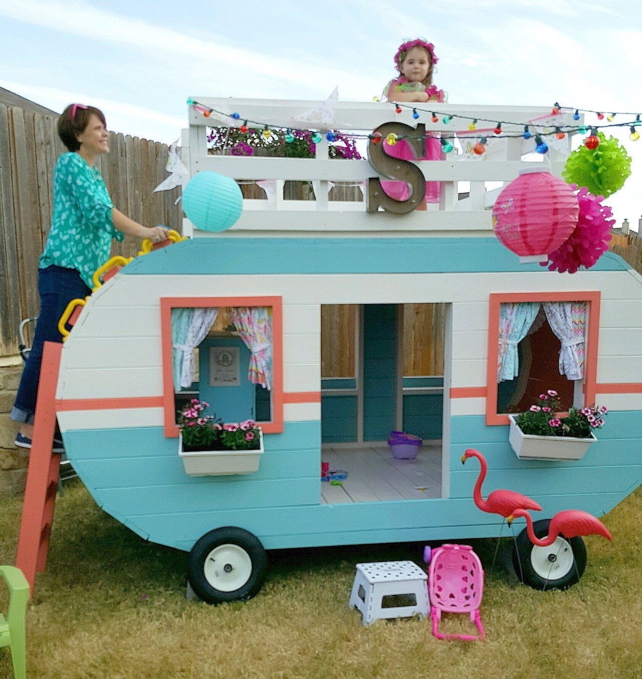 Portique De Jardin Inspirant the Coolest Diy Wooden Outdoor & Indoor Playhouse Plans