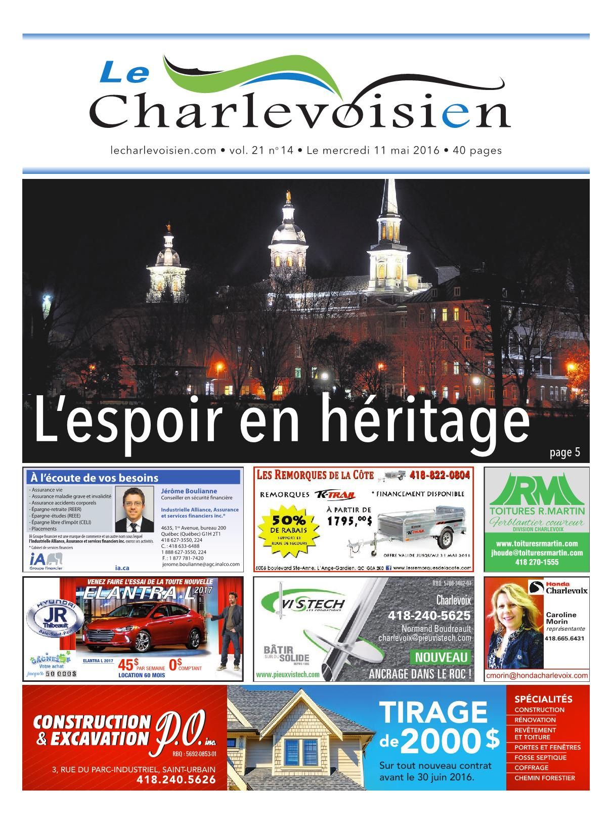 Salon De Jardin Carrefour Génial Le Charlevoisien 11 Mai 2016 Pages 1 40 Text Version