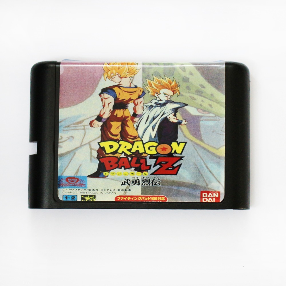 Dragon Ball Z 16 bits MD Carte de Jeu Pour Sega Mega Drive Pour SEGA Genesis