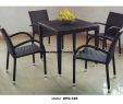 Salon De Jardin En Osier Charmant Classic Amrest Chair Square Coffee Table Tea Table