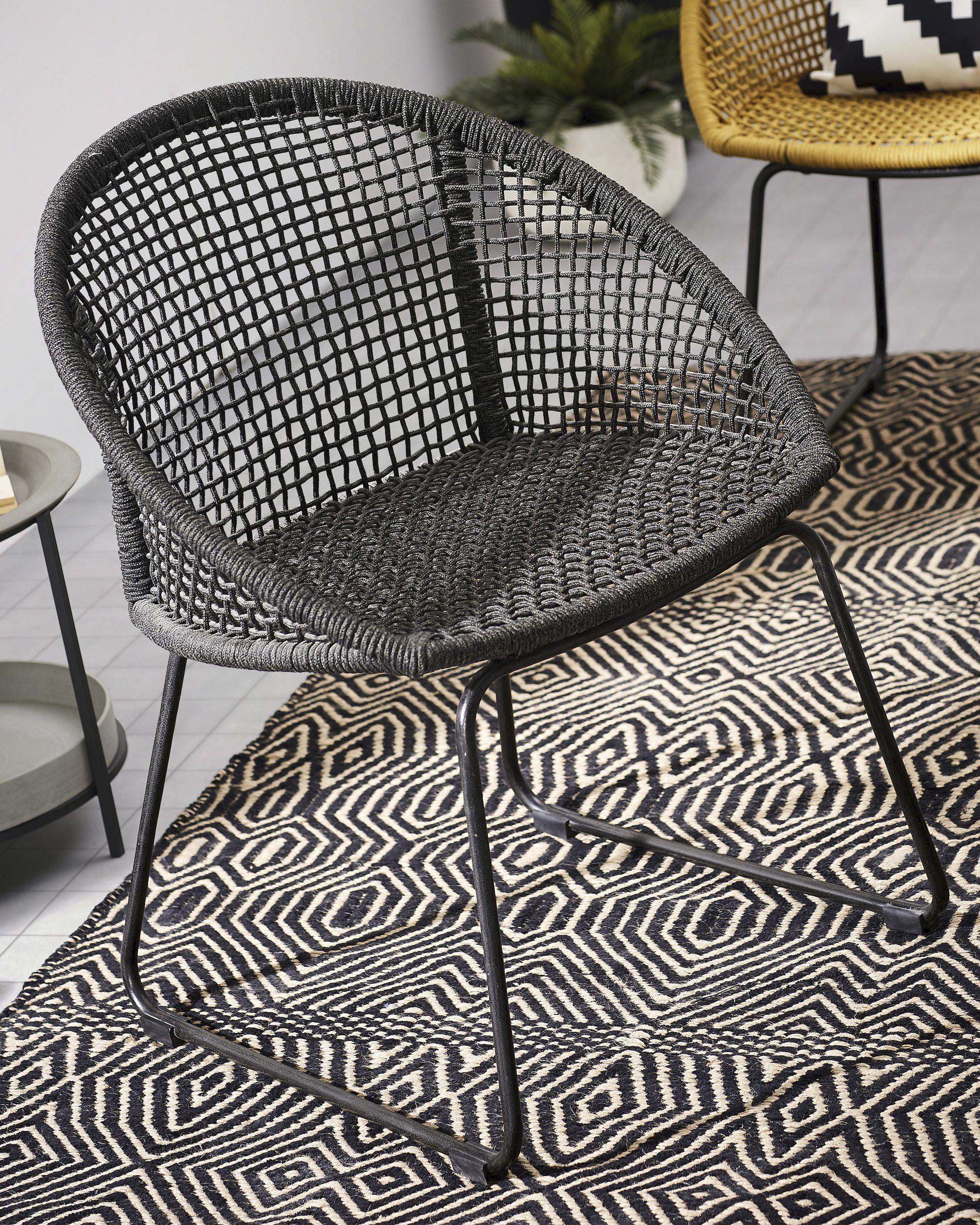 Salon De Jardin En Rotin Inspirant Chaise Sandrine Noir
