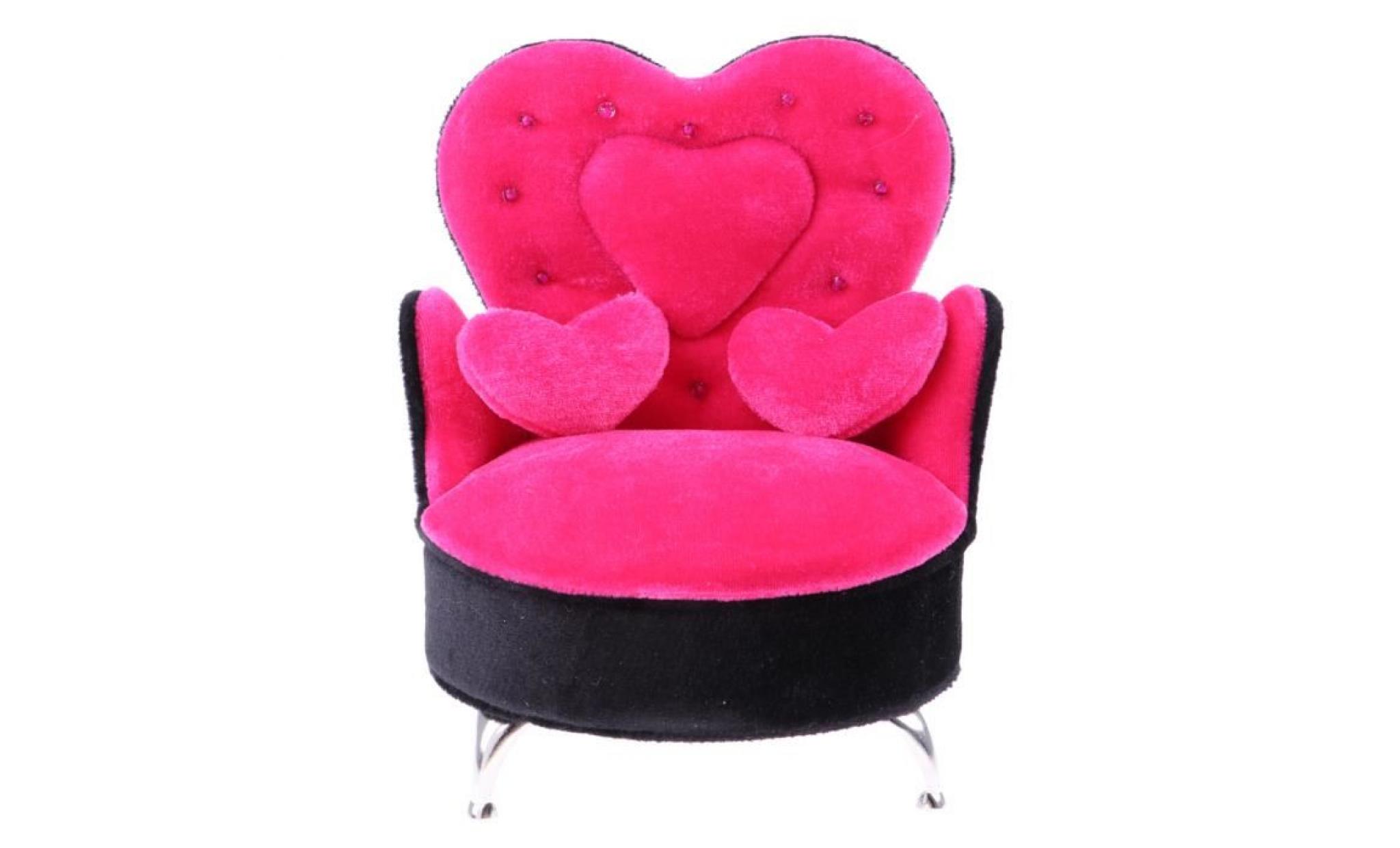 maison fauteuil fauteuil rose rouge avec meubles c 1