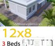 Salon De Jardin Occasion Luxe House Plans 12x8 with 3 Bedrooms Terrace Roof En 2020