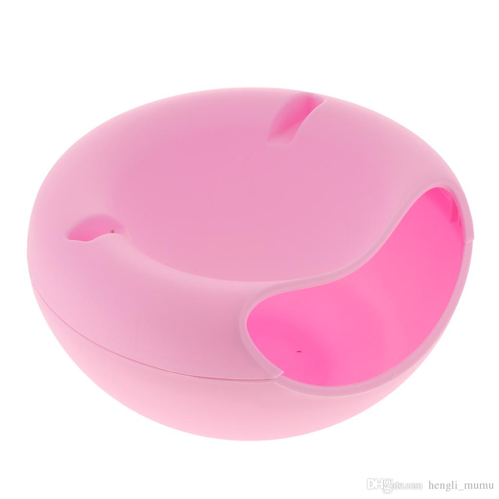 Salon De Jardin Plastique Luxe Acheter Multi Fonction Snacks Bo Te De Rangement Double Plat Fruit Porte Téléphone En Plastique Double Conception Durable étanche Plaque Décoration