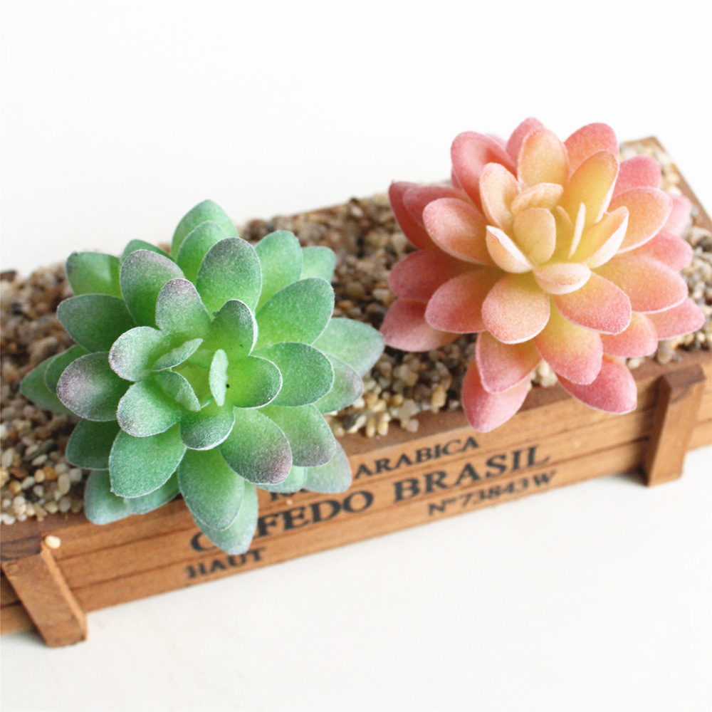 Salon De Jardin Pour Balcon Luxe Mini Bricolage Artificiels Succulentes Bonsa¯ Plante Faux Fleur Jardin ornements En Pot Maison Balcon Décoration Plantes Succulentes