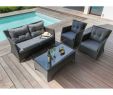 Salon De Jardin Resine Tressee Gris Luxe Canape Angle Reversible Canapé D Angle Maria Réversible Et