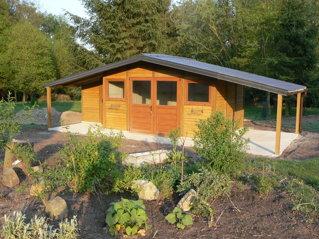 Salon Jardin Teck Luxe Wood Beton Spa Chalet Barbecues Pergolas
