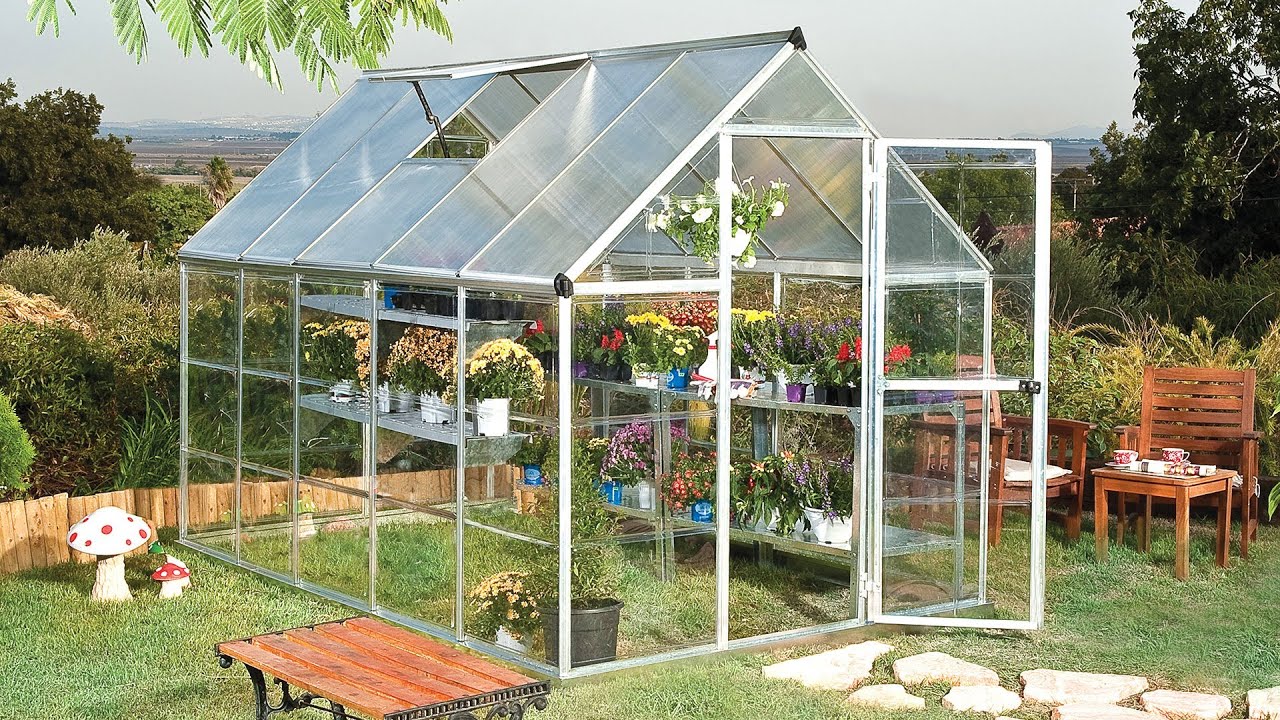 Serre De Jardin Polycarbonate Charmant Polykarbonátov½ Sklen­k Palram Hybridâ¢ 6×8 Cz