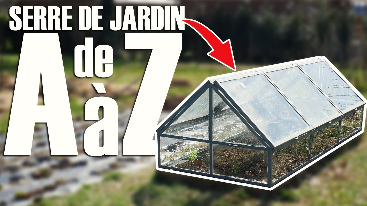 Serre Jardin Polycarbonate Charmant Construire Une Serre De Jardin De A   Z Diy ââ·