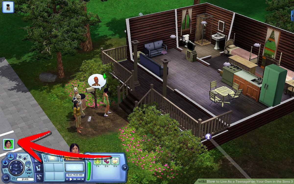 aid v4 1200px Live As a Teenager on Your Own in the Sims 3 Step 19