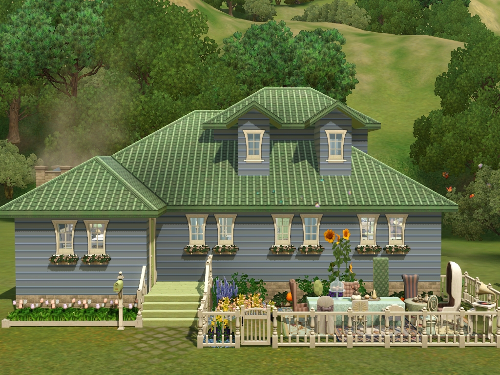 Sims 3 Jardinage Charmant Hollowness Small Whimsical House