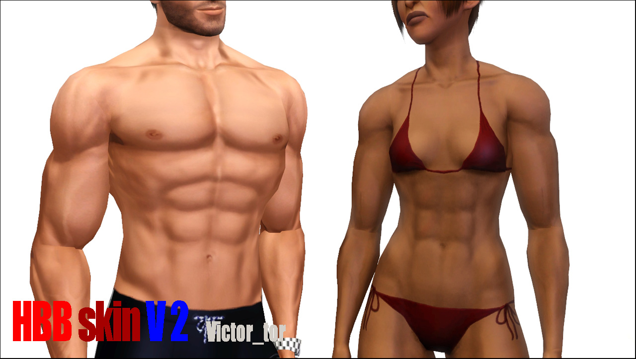 Sims 3 Jardinage Génial Mod the Sims Huge Bodybuilder Skins V2 0 V2 1[nd Bo S]