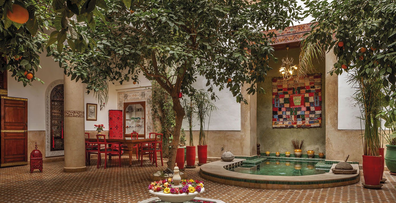 Super U Table De Jardin Beau Riad Rafaele Marrakech Medina Maroc SluÅ¾bena Stranica