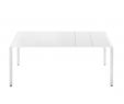 Table De Jardin Aluminium Avec Rallonge Beau Sushi Pure White Table Extensibles