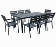 Table De Jardin Aluminium Avec Rallonge Charmant 27 Beau Table De Jardin Gris Anthracite