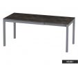 Table De Jardin Aluminium Avec Rallonge Inspirant Alberto Table Extensible Italienne 120 180 X80 Cm Marbre Noir Anthracite