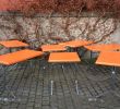 Table De Jardin En Teck Élégant Antiquités Décorations Belgique — Meubles Industriels