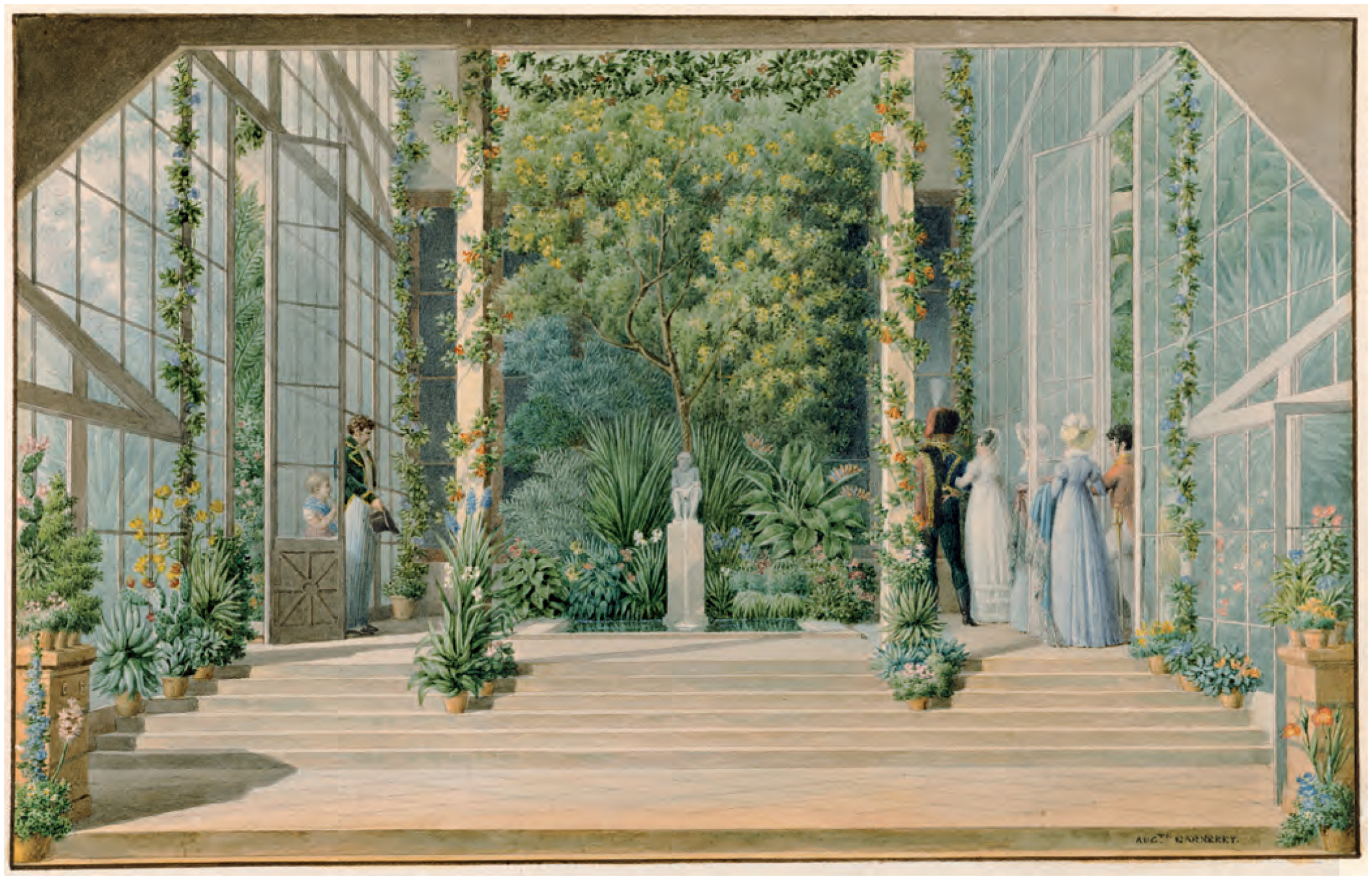 Table De Jardin En Teck Inspirant Etienne Pierre Ventenat 1757–1808 and the Gardens Of Cels
