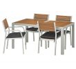 Table De Jardin Ikea Frais Sjlland Table and 4 Armchairs Outdoor Light Brown H¥llö